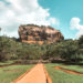 Skała na której znajdują się ruiny pałacu Sigiriya