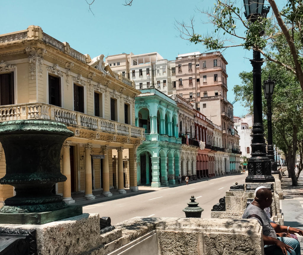 Malecon na Kubie